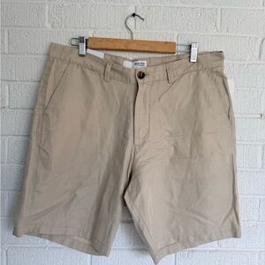 NWT Selected Homme Linen Beige Chino Shorts XL